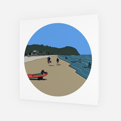 Waihi Beach Card - Small