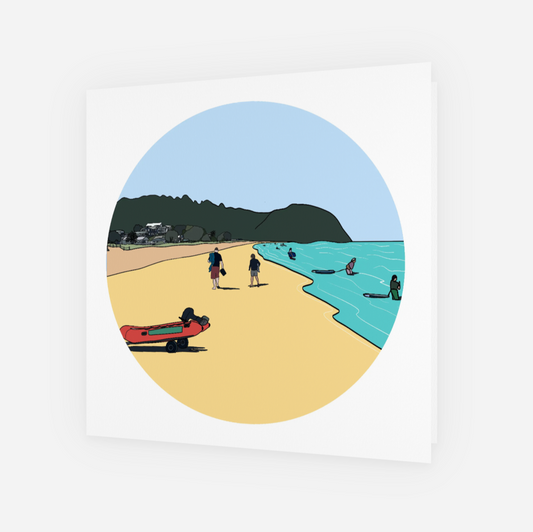 Waihi Beach Card - Small