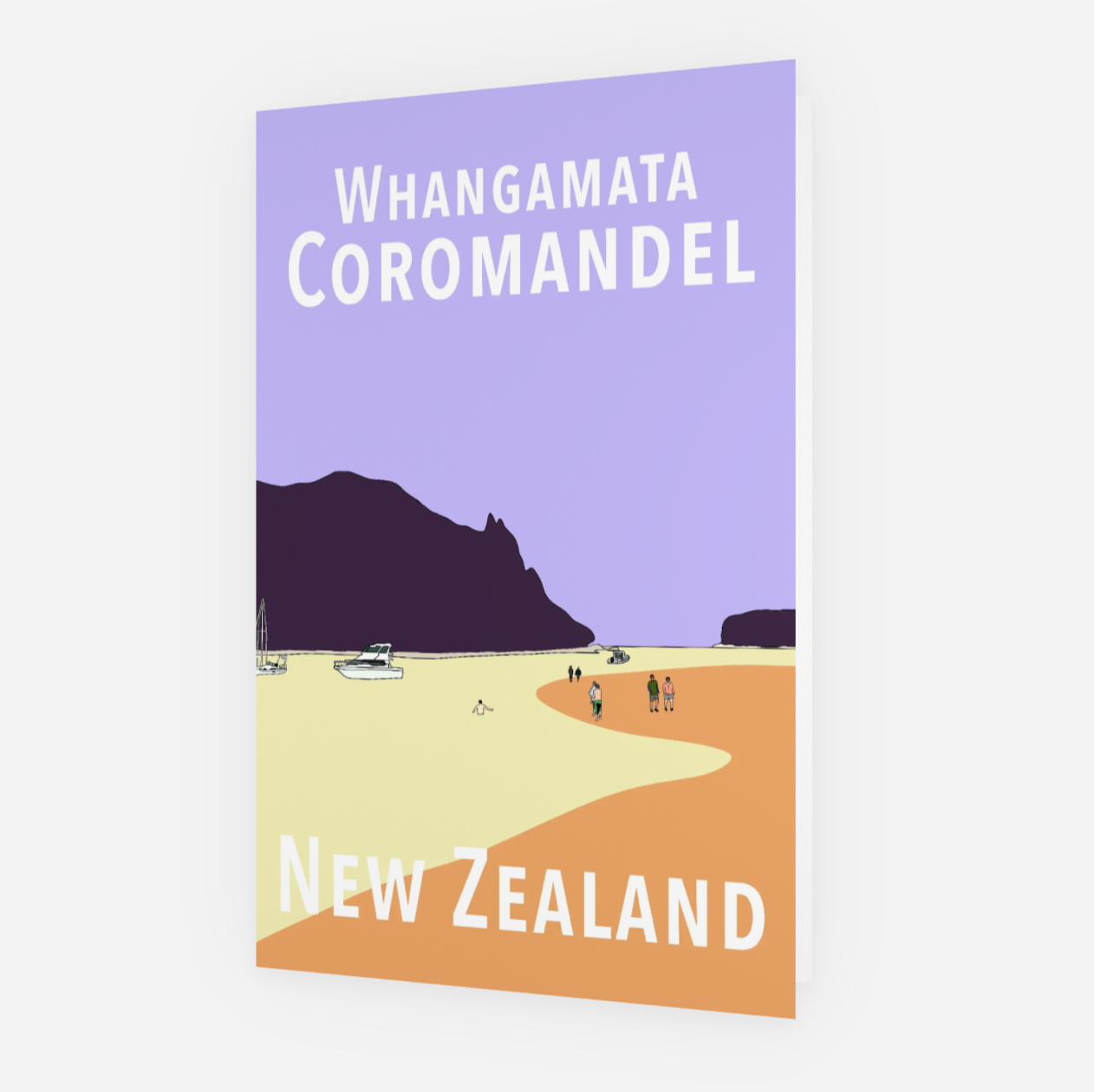 Whangamata Card - Large