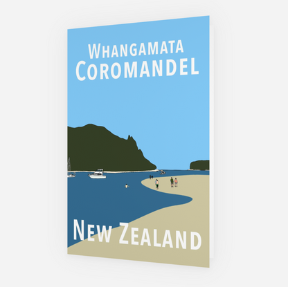 Whangamata Card - Large